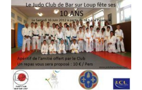 Le Judo Club fête ses 10 ans !